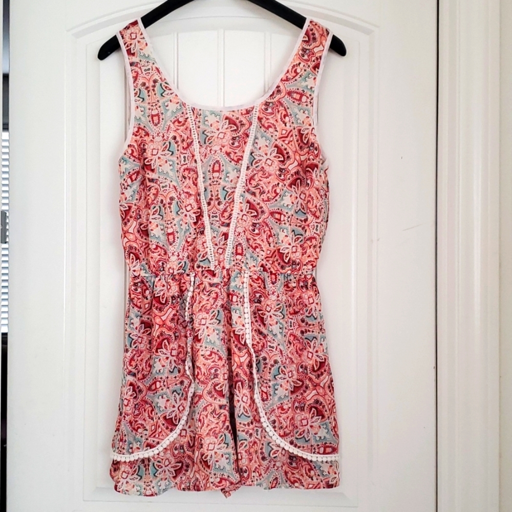 Zoe & Rose Short Jumpsuit Medium Floral